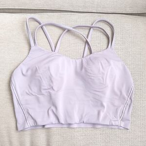NWOt LULULEMON purple lilac sports bra